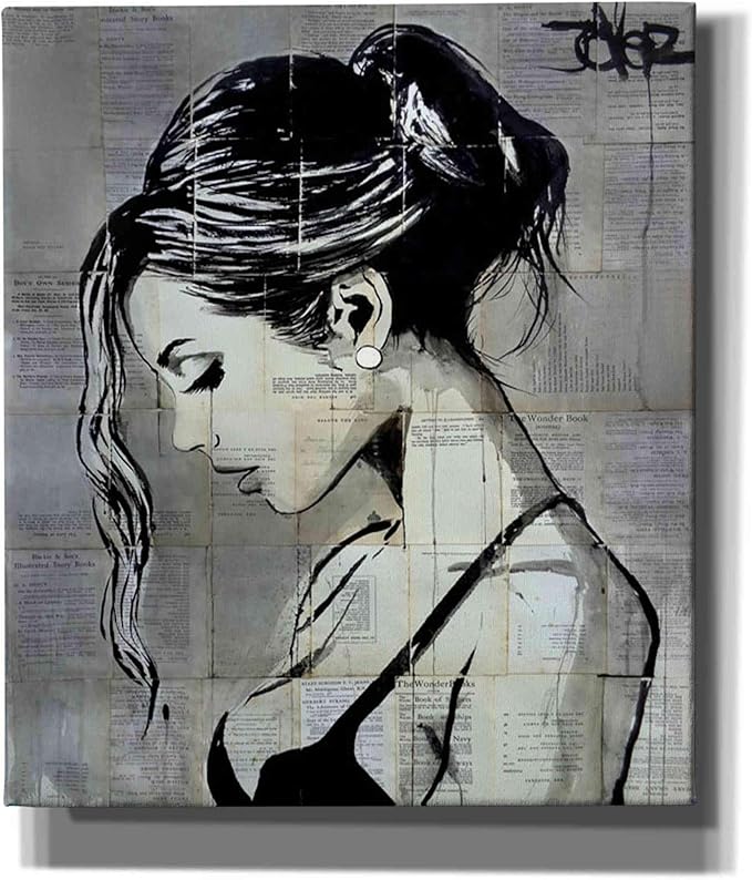 Epic Graffiti 'Being' by Loui Jover, Canvas Wall Art, 26"x30"