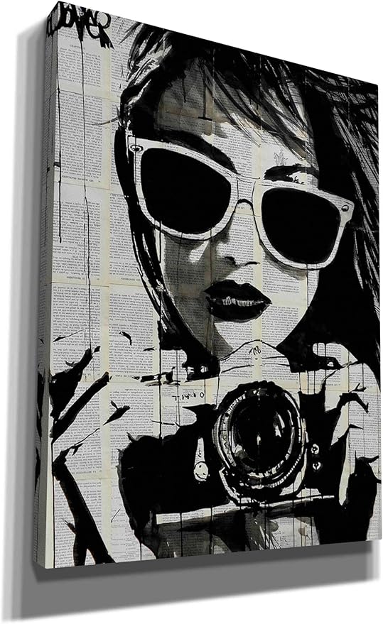 Epic Graffiti 'Shoot' by Loui Jover, Canvas Wall Art, 40" x60'