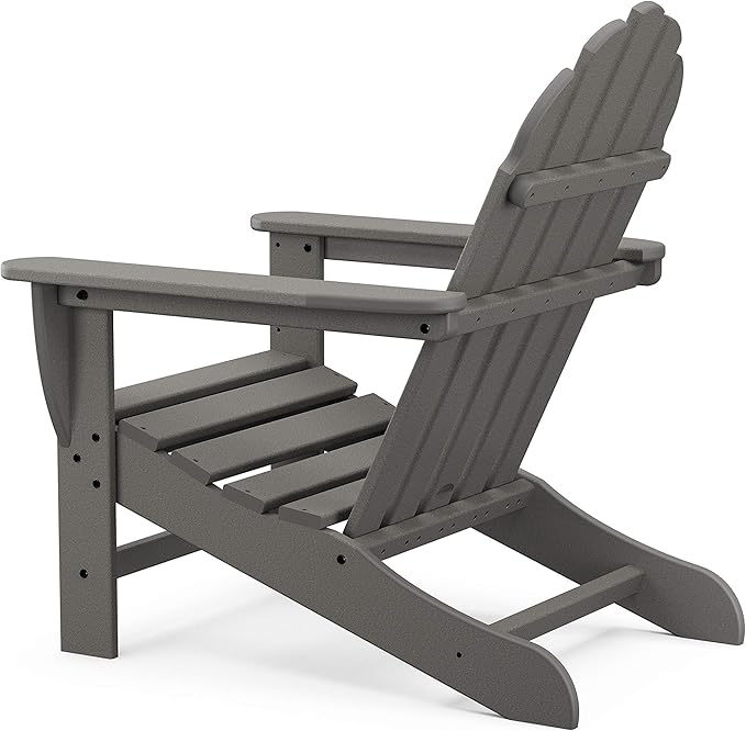 Polywood 2pc Patio Furniture Set - Nautical Chaise & Adirondack Chair