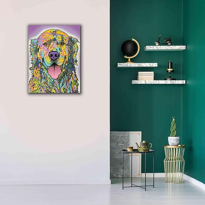 Epic Graffiti 'Silence Is Golden' by Dean Russo, Canvas Wall Art, 26"x34"