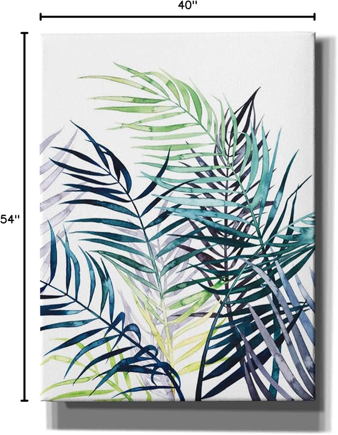 Epic Graffiti 'Twilight Palms I' by Grace Popp Canvas Wall Art, 40"x54"