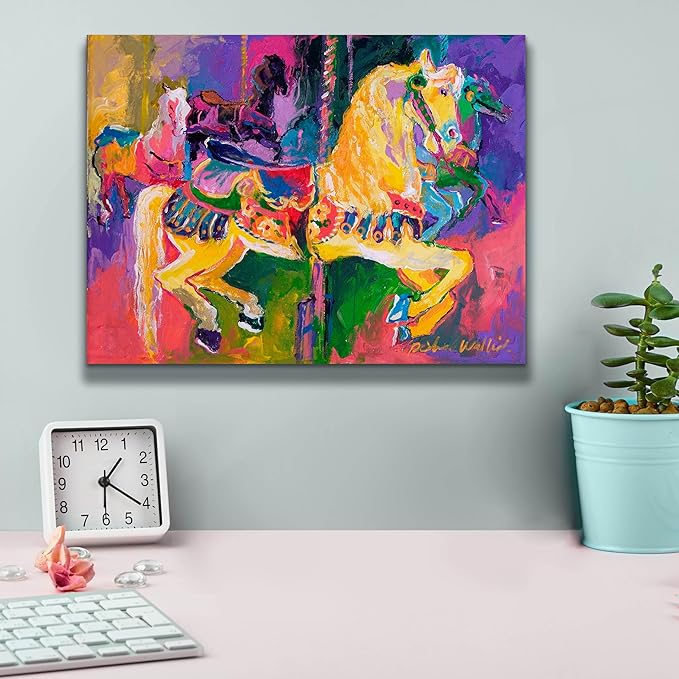 Epic Graffiti 'Artcar 2' by Richard Wallich, Canvas Wall Art, 16"x12"