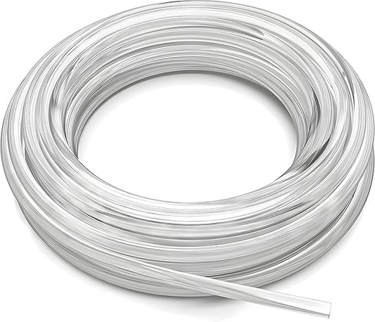 3/16'' Vinyl Sling Chair Spline Solid Awning Cord Replacement for Patio Fabric Chaise Lounge Outdoor Sling Chair Lawn Garden Pool Furniture Repair (50 Ft)