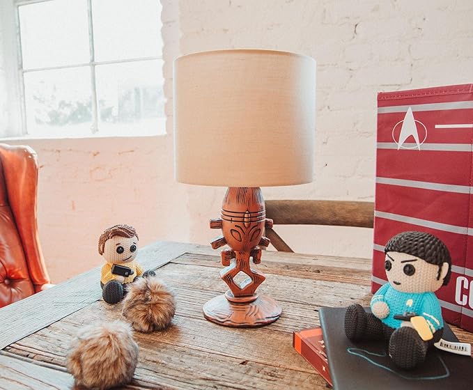 Star Trek: The Next Generation Horga'hn Desk Lamp | Mood Light for Nightstand Table | 14 Inches Tall