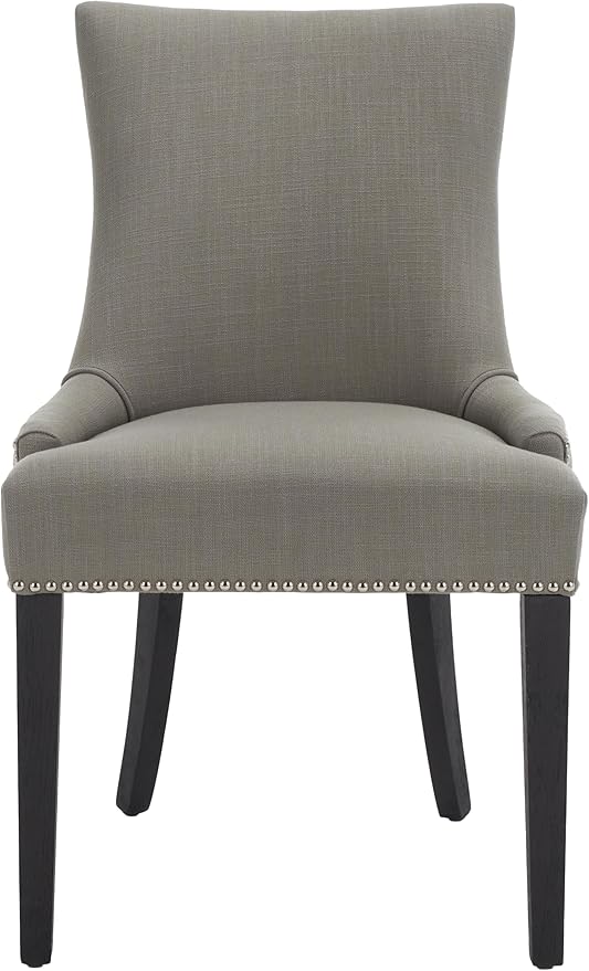 Safavieh Mercer Collection Lester Dining Chairs, Light Granite, Set of 2