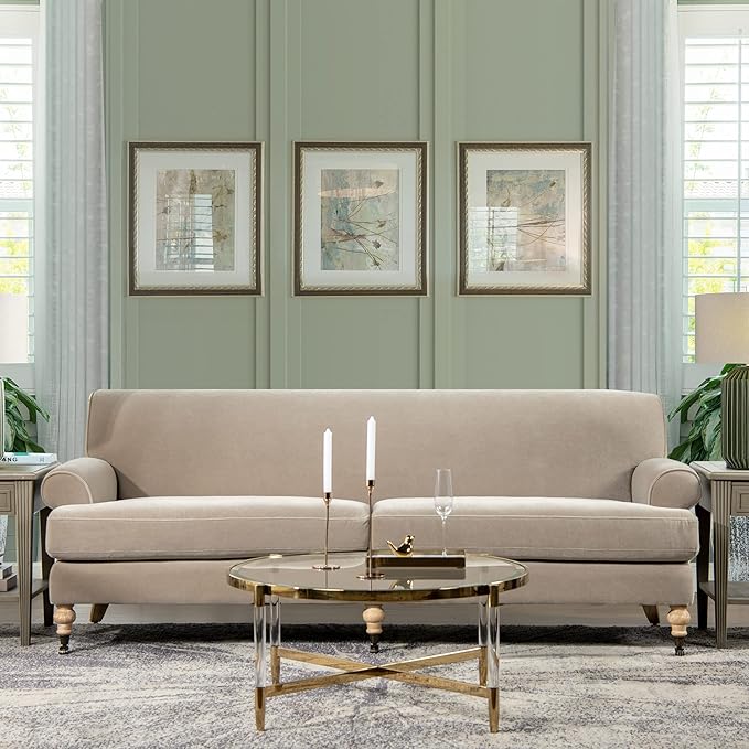 Jennifer Taylor Home Alana 88" Lawson Two-Cushion Tightback Sofa