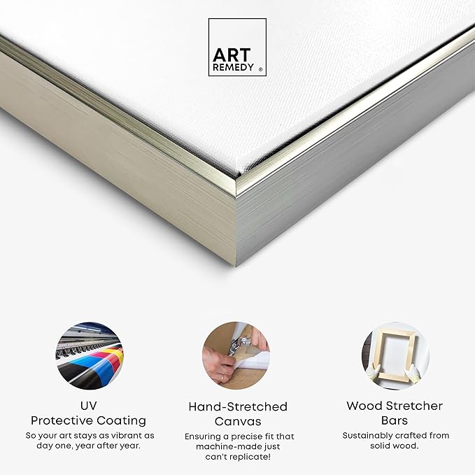 Art Remedy Cheetah at the Store Canvas Fashion Designer Wall Art, Silver Frame, 20" x 30"