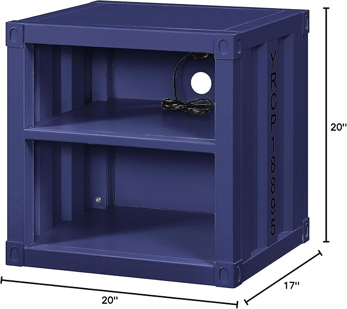 Acme Cargo Nightstand in Blue