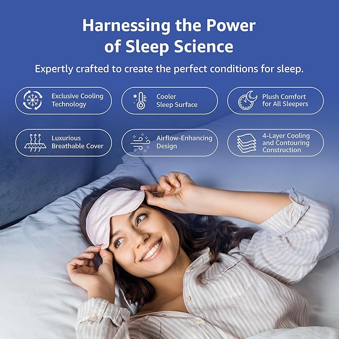 ROOST SLEEP Cool Cloud 14-Inch Full Mattress, Gel Memory Foam for Back Pain Relief & Cool Sleep, Medium Plush, CertiPUR-US Certified, Made in USA, Bed in a Box