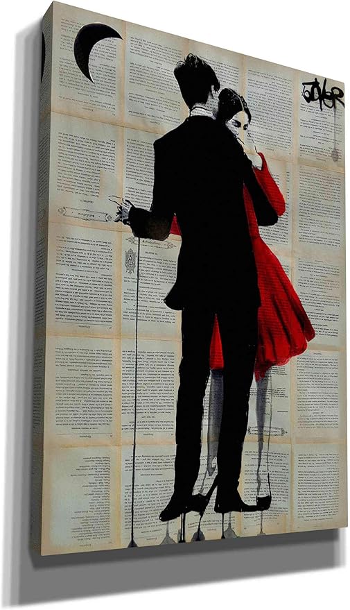 Epic Graffiti 'True Romance' by Loui Jover, Canvas Wall Art, 18"x26"