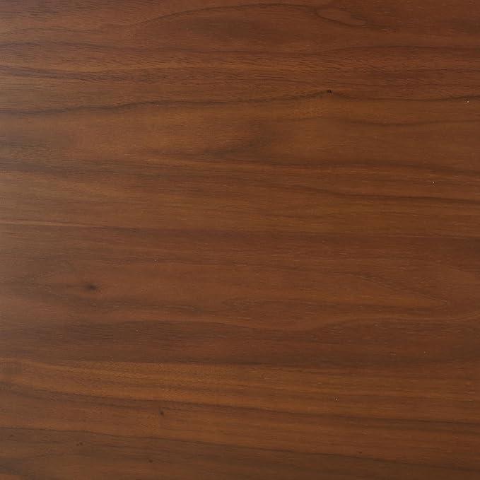 SAFAVIEH Couture Collection - Alyssamarie Walnut Rectangle Wood Dining Table, Modern Tapered Leg Design (SFV6715A)