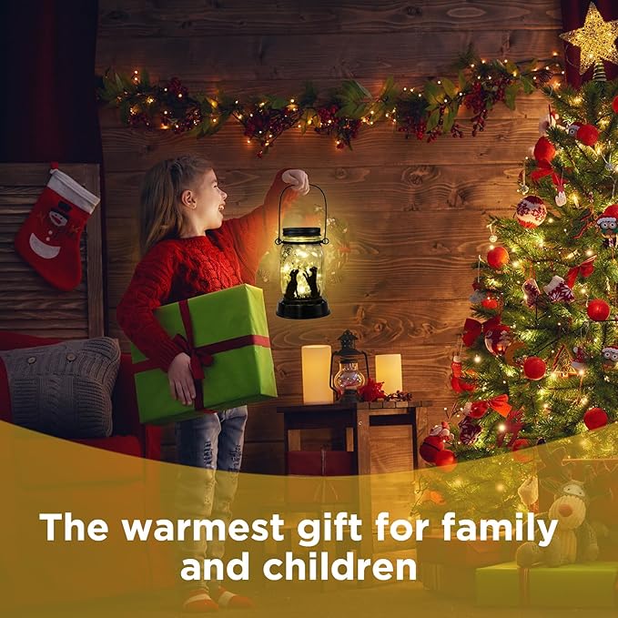 Dog Solar Lanterns Outdoor Garden Solar Dog Lights Dog Lover Gifts for Women, Dog Themed Birthday Gifts for Mom Grandma Aunt Sister, Butterfly & Dog Fairy Lights for Patio Yard Lawn Outside Decor