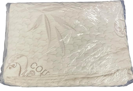 FoamRush 6-Inch Truck (36" x 76") Soft, Fitted, Zippered Mattress Cover Replacement, Premium Cotton, Waterproof, Non Skid Bottom, Mattress Pad Cover, Mattress Not Included