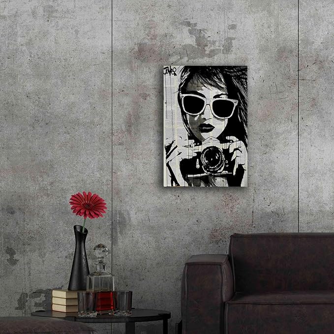Epic Graffiti 'Shoot' by Loui Jover, Canvas Wall Art, 26"x40"