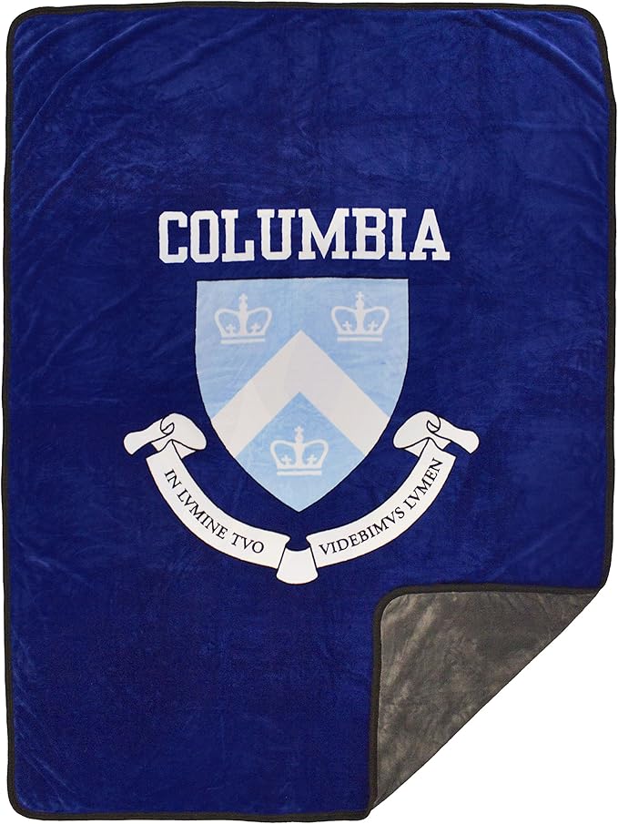 Dormitory 101 Columbia Univer - Ivy League - Premium Quality Plush Fleece Blanket - XLarge 60"X80" Great Gifts!