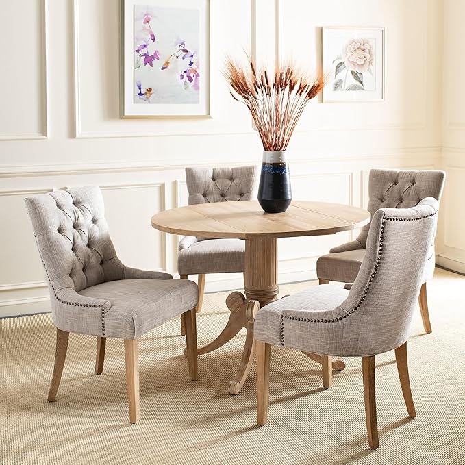 Safavieh Mercer Collection Ashley Side Chair, Grey