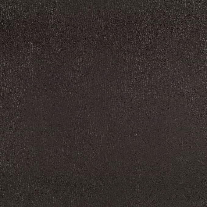 Lexicon Pushback Recliner Chair, Faux Leather Armchair Push Back Recliner, Nailhead Trim, Solid Wood Legs, Easy Assembly for Living Room/Office/Apartment, Dark Brown