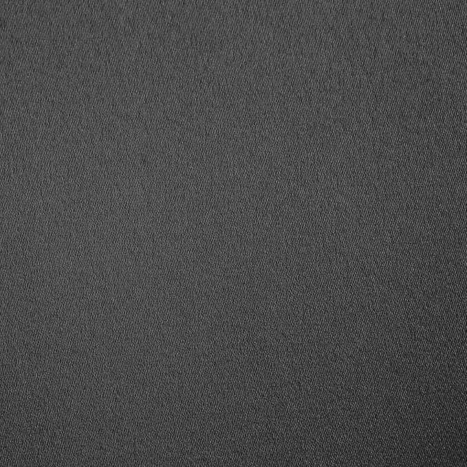 Sun Zero Nordic 2-Pack Theater Grade Noise Reducing Extreme 100% Blackout Grommet Curtain Panel Pair, 52" x 108, Coal Gray