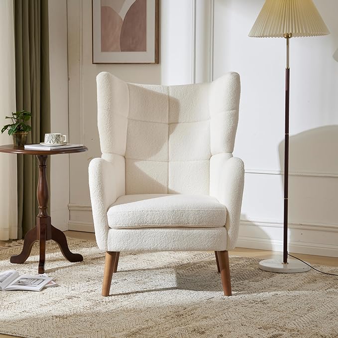 Merax Elegant Button Tufted Accent Chair