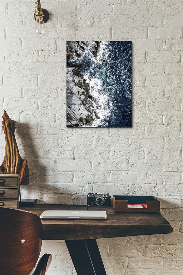 Cortesi Home 'Skagerrak Coastline' by Nicklas Gustafsson, Canvas Wall Art, 12"x16"