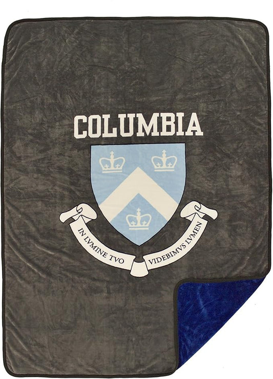 Dormitory 101 Columbia Univer - Ivy League - Premium Quality Plush Fleece Blanket - XLarge 60"X80" Great Gifts!