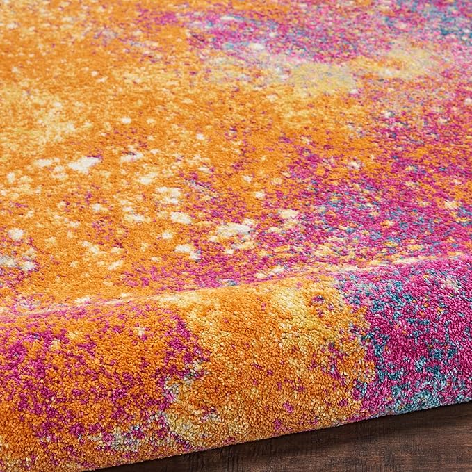 Nourison Home Passion 9' x 12' Multicolor Fabric Modern Area Rug (9' x 12')