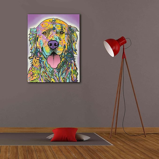 Epic Graffiti 'Silence Is Golden' by Dean Russo, Canvas Wall Art, 26"x34"
