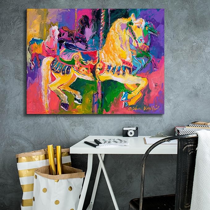Epic Graffiti 'Artcar 2' by Richard Wallich, Canvas Wall Art, 34"x26"
