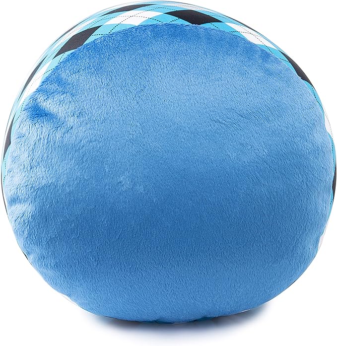 Deluxe Comfort MBR-CHK-PLD Mooshi Squish Microbead Bed Pillow, Pattern, Blue Argyle