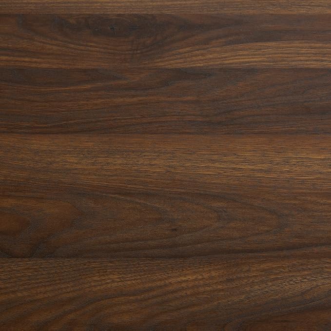Walker Edison Liss Contemporary 4-Door Minimalist Sideboard 70 Inch Dark Walnut