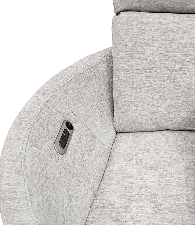 Parker Living Radius - Mediterranean Power Swivel Glider Recliner for Adults with USB and Type-C Ports, Single Sofa Chair for Living Room