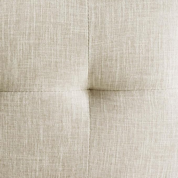 Modway Privy Stainless Steel Upholstered Fabric Bar Stool, Gold Beige