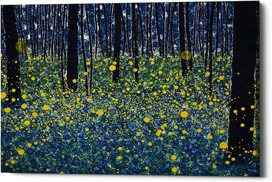 Epic Graffiti 'Luminous' by DB Waterman, Canvas Wall Art, 18"x12"