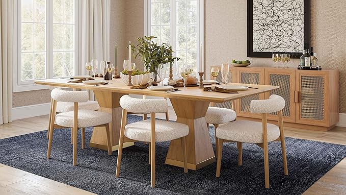Tov Furniture Nolan Natural Wood Dining Table
