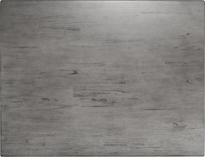 Taylor & Logan Lennox 47" Solid Wood Dining Table in an Antique Gray Finish, Seating for 4, Stylish Turned Wooden Legs, Perfect for Hosting or Everyday Meals