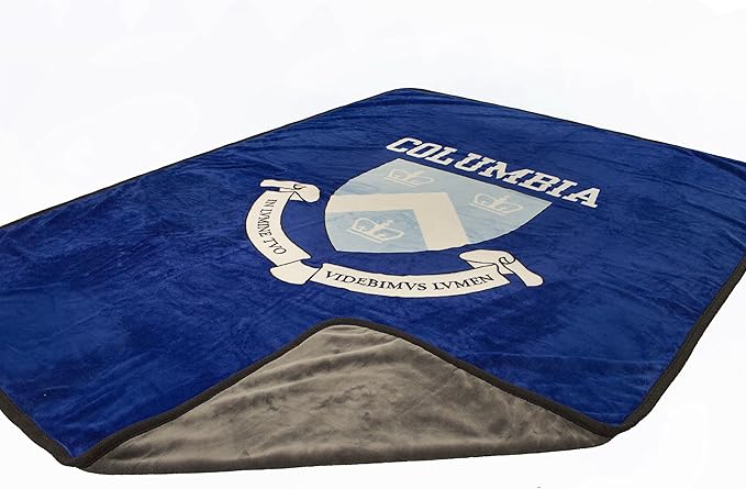 Dormitory 101 Columbia Univer - Ivy League - Premium Quality Plush Fleece Blanket - XLarge 60"X80" Great Gifts!