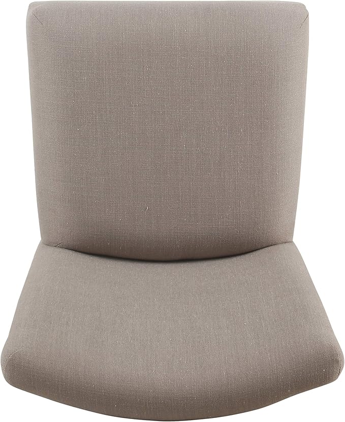 Homepop Home Decor | Backless Nailhead Trim Counter Height Bar Stools | 24 Inch Bar Stools | Decorative Home Furniture (Light Gray