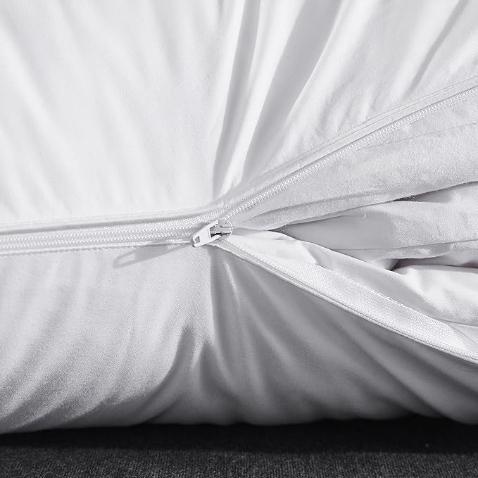 Three Geese Adjustable Layer Goose Feather Pillow,Assemblable Bed Pillow,100% Soft Cotton Cover,Good for Side and Back Stomach Sleeper,King Size,Packaging Include 1 Pillow.