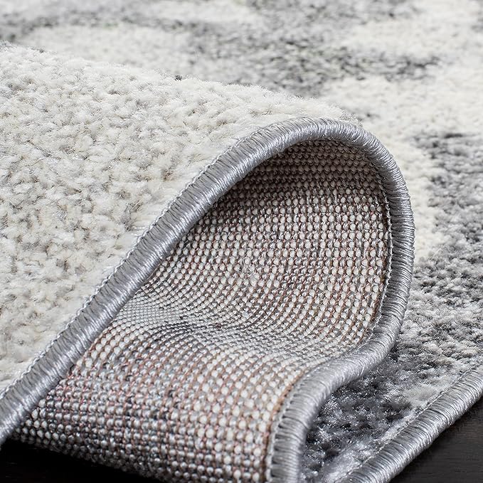 SAFAVIEH Adirondack Collection Accent Rug - 3' x 5', Green & Grey, Modern Abstract Design, Non-Shedding & Easy Care, Ideal for High Traffic Areas in Entryway, Living Room, Bedroom (ADR134F)