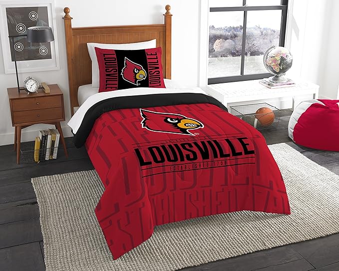 Northwest NCAA Unisex-Adult Comforter and Sham Set