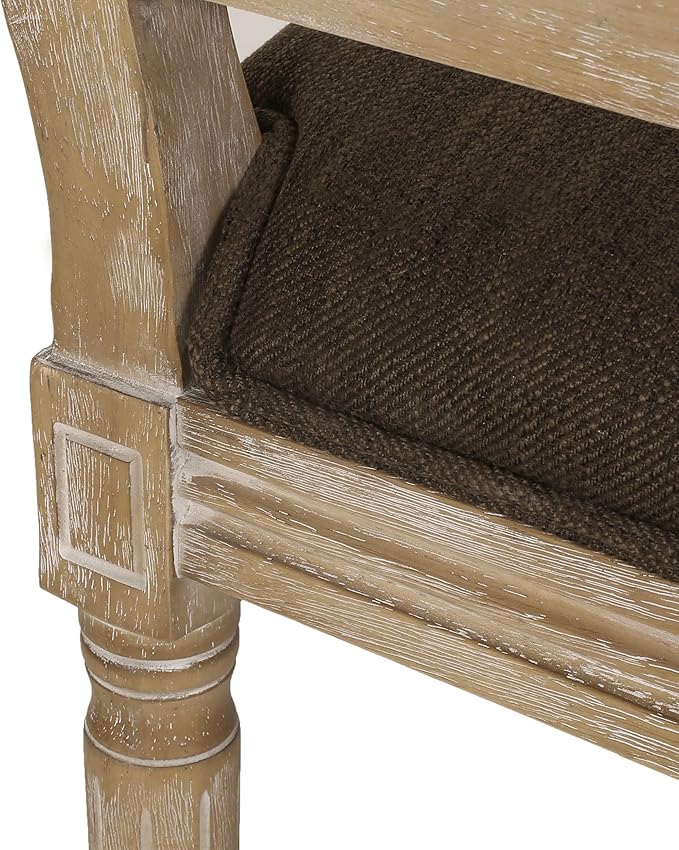 Christopher Knight Home Regina Dining Chair, Brown + Natural