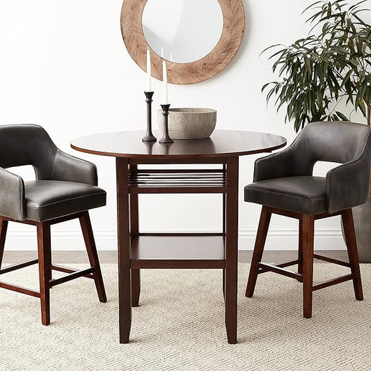 Acme Tartys Counter Height Table in Cherry