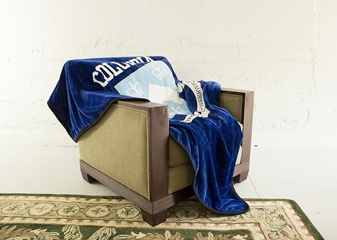 Dormitory 101 Columbia Univer - Ivy League - Premium Quality Plush Fleece Blanket - XLarge 60"X80" Great Gifts!
