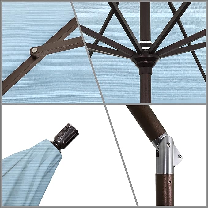 California Umbrella 11' Rd Tahoe Series Aluminum Patio Umbrella