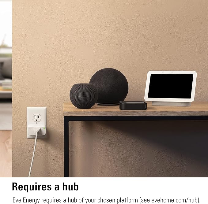 Eve Energy (2 Pack) Smart Plug and Eve Energy Strip - Apple HomeKit Enabled Smart Home Outlet Bundle