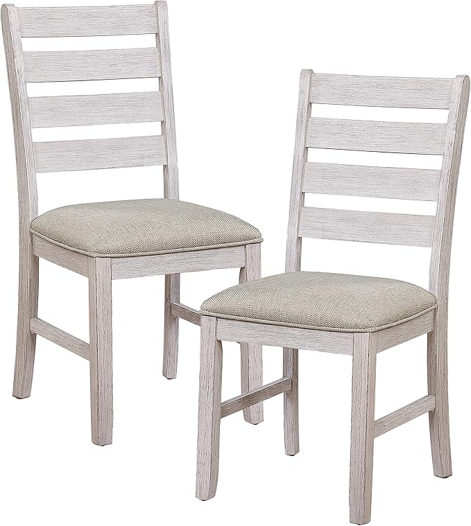 Lexicon Ameillia Dining Chair (Set of 2), White