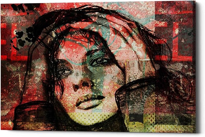 Epic Graffiti 'Daydream' by DB Waterman, Canvas Wall Art, 40"x26"