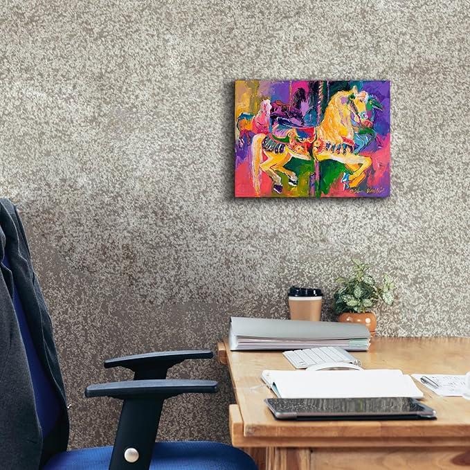 Epic Graffiti 'Artcar 2' by Richard Wallich, Canvas Wall Art, 16"x12"