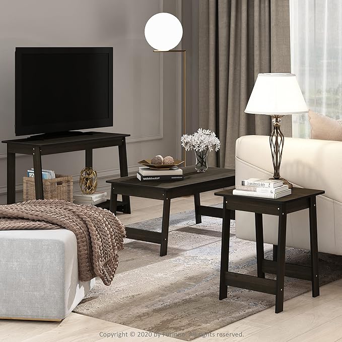 Furinno Beginning TV Stand, Espresso