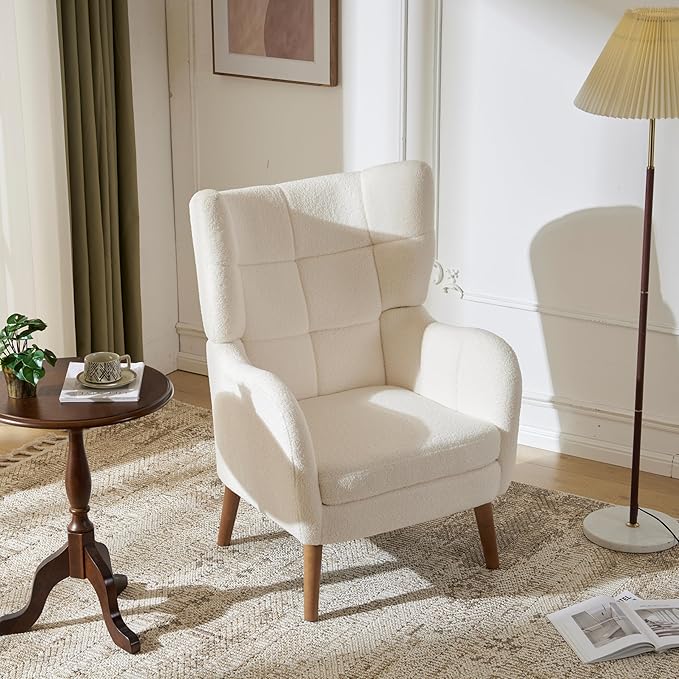 Merax Elegant Button Tufted Accent Chair